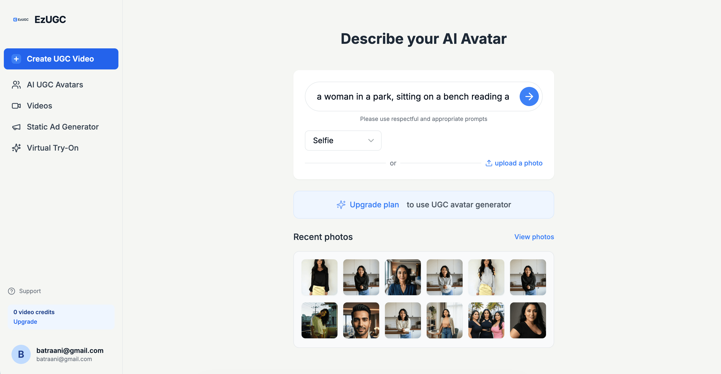 Custom AI Avatars sample 1